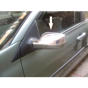 Ebal Oto Renault Scenic 2 Krom Ayna Kapağı 2 Prç. 2005-2009 P. Çelik (Yarım Model)