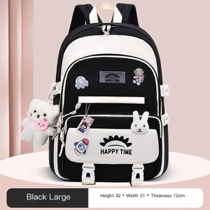 Okul Çantası Ins Tarzı Kadın Sevimli Kore Versiyonu Lise Öğrencisi Ortaokul Öğrencisi Ilkokul Öğrencisi Üçüncü Ila Beşinci Sınıf Sırt Çantası Sırt Çantası (Yurt Dışından)