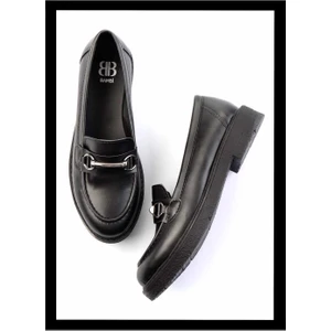 Siyah   Kadın Loafer Ayakkabı K01257067709