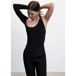 Asimetrik Yakalı Body