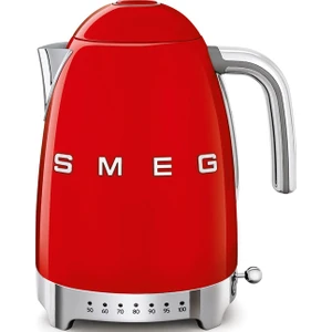 Smeg Kırmızı Isı Ayarlı Kettle KLF04RDEU