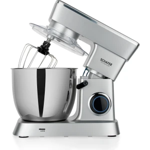 Prochef Gusto 1300W Stand Mikser - 5.5 L Paslanmaz Çelik Hazne, 10 Hız Ayarı, LED Gösterge ile