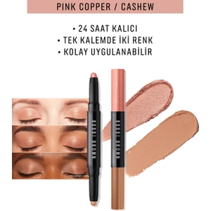 Bobbi Brown Çift Taraflı Long-Wear Cream Shadow Stick Kalem Far - Pink Copper/Cashew 716170302539