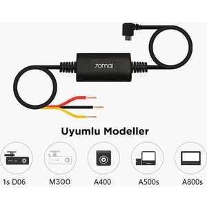 70MAI UP02 Park Gözetim Modu Kablosu UP02 A800 /A500S / D07/ D08 / D05 Hardware Kit (Yurt Dışından)