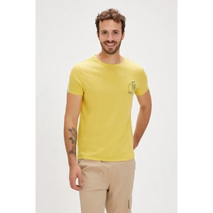 Bad Bear Re-Runway Sarı Baskılı Erkek Tişört