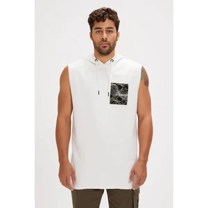 Bad Bear Bolt Beyaz Erkek Hoodie Sweatshirt