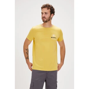 Bad Bear Jasper Sarı Baskılı Erkek Tişört