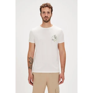 Bad Bear Re-Runway Beyaz Baskılı Erkek Tişört