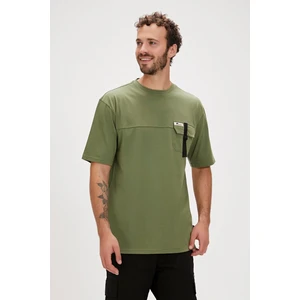 Bad Bear Clifford Soluk Yeşil Baskılı Erkek Tişört