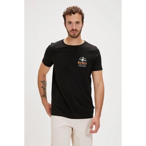 Bad Bear Jasper Siyah Baskılı Erkek Tişört