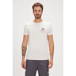 Bad Bear Jasper Beyaz Baskılı Erkek Tişört