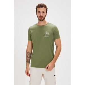 Bad Bear Jasper Soluk Yeşil Baskılı Erkek Tişört