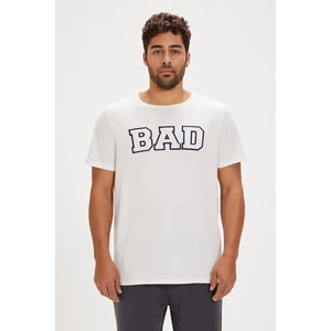 Bad Bear Felt Erkek Beyaz T-Shirt 24.01.07.036-C04