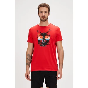 Bad Bear Manx Erkek Kırmızı T-Shirt 24.01.07.011-C54