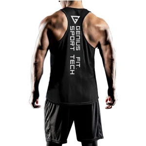 Genius Store Erkek Dry Fit Y-Back Gym Fitness Sporcu Atleti Genıus-Fıt