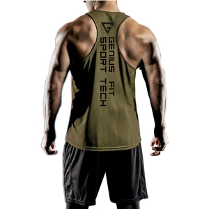 Genius Store Erkek Dry Fit Y-Back Gym Fitness Sporcu Atleti Genıus-Fıt
