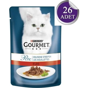 Perle Izgara Sığır Etli Yetişkin Kedi Konservesi 85 gr x 26  Adet