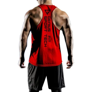 Genius Store Erkek Dry Fit Y-Back Gym Fitness Sporcu Atleti Genıus-Fıt