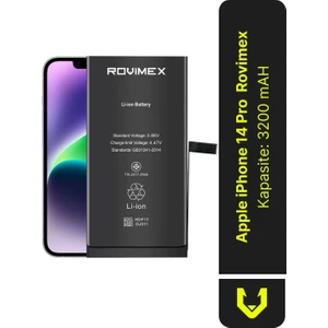 iPhone 14 Pro Batarya Pil - 3200 Mah