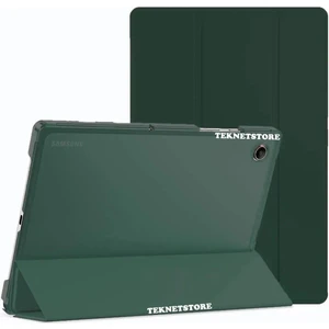 TEKNETSTORE Samsung Galaxy Tab A9 Plus SM-X210 11 Inç Tablet Uyumlu Standlı Akıllı Kılıf Smart Cover Siyah