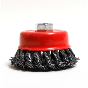 Çanak Fırça Burgulu (PRB100) 100 mm