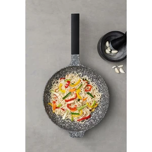 Perge Döküm Wok Tava 30 cm