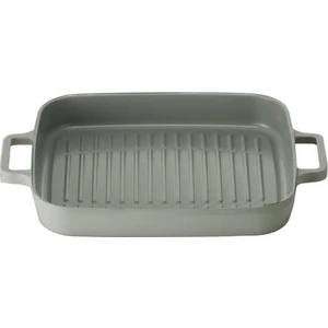 28 cm Dikdörtgen Döküm Grill tava  D-NEOF128G