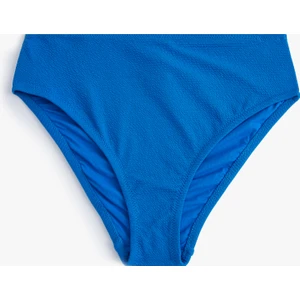 Yüksek Bel Bikini Altı Dokulu Basic