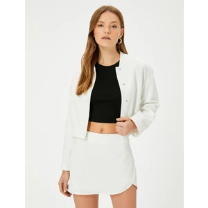 Mini Şort Etek Normal Bel