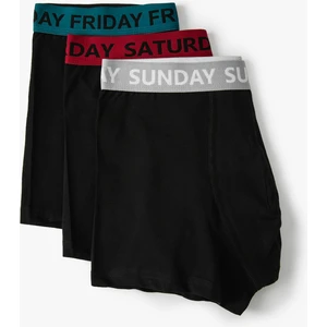 3'lü Boxer Seti Slogan Baskılı