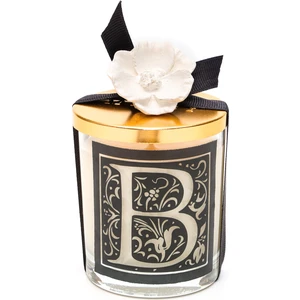 Kişiye Özel B Harfi Yasemin Sandal Vegan Mum (140 gr)