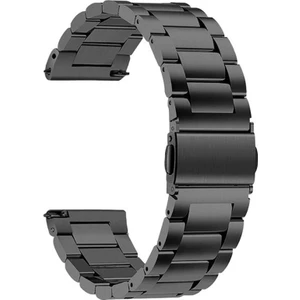 Samsung Galaxy Gear S3 ile Uyumlu Kordon Ayarlanabilir Baklalı Metal Kordon