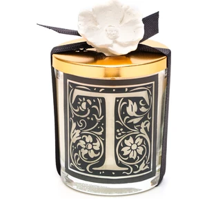 Kişiye Özel T Harfi Yasemin Sandal Vegan Mum(140 gr)