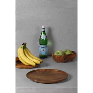 Akasya Home Caja - Akasya Yuvarlak Sunum Tabağı 30 cm