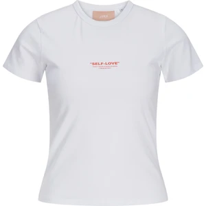 Jack & Jones Kadın Yazı Baskılı Kısa Kollu T-Shirt - Gigi