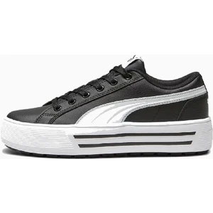 392320 02 Kaıa 2.0 Puma White-Puma Black Yetişkin Kadın Tennıs Sneaker