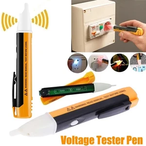 REKOTOOLS-90-1000V Gerilim Test Cihazı Elektrik Göstergesi Temassız Gerilim Test Cihazı Ac Çıkış Dedektörü Test Cihazı Kalem ile LED Işık