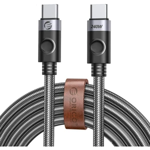 CC240-15-BK-BP 240W 5A Pd Type-C To Type-C Hızlı Şarj ve Data Kablosu 1.5 Metre Siyah