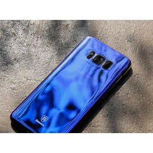Cepustik Telefon Aksesuarları Galaxy S8 Kılıf Parlak Renk Geçişli Kılıf