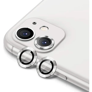 iPhone 11 Kamera Koruyucu Lens Alüminyum Alışımlı Cam (gümüş)