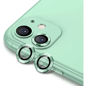 iPhone 11 Kamera Koruyucu Lens Alüminyum Alışımlı Cam (yeşil)
