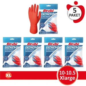 Ekonomik Ev Işleri ve Bulaşık Eldiveni - 5 Çift
