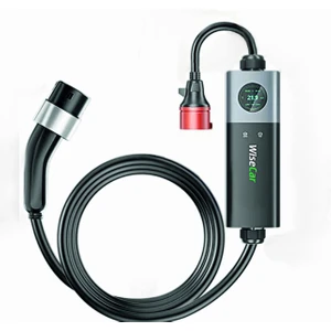 Wisecar Wtps3 22 Kw Taşınabilir Elektrikli Araç Şarj Cihazı Mobil Uygulamalı + Wifi + Bluetooth