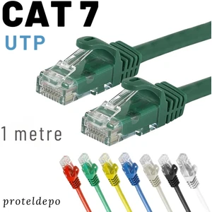 Irenıs 1 Metre Cat7 Kablo Ethernet Network Internet Lan Ağ Kablosu