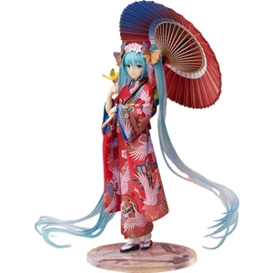 Daha Güçlü Hatsune Miku Renkli Giysiler Yukata Kimono 1/8 Kutulu Figür Süsleme Modeli (Yurt Dışından)