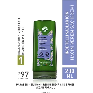 Yves Rocher Hacim Veren Saç Kremi - İnce Telli Saçlar / Volume -Vegan -200ml