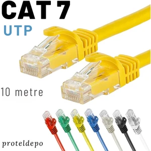 Irenıs 10 Metre Cat7 Kablo Ethernet Network Internet Lan Ağ Kablosu