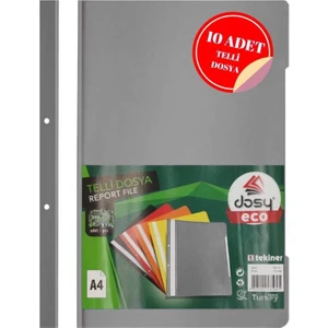 Telli Dosya Gri 10lu Paket