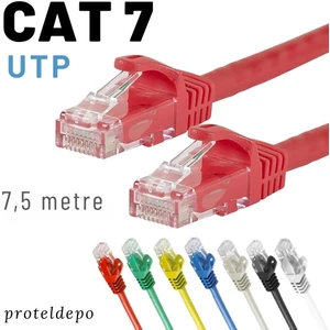 Irenıs 7,5 Metre Cat7 Kablo Ethernet Network Internet Lan Ağ Kablosu