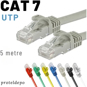 Irenıs 5 Metre Cat7 Kablo Ethernet Network Internet Lan Ağ Kablosu